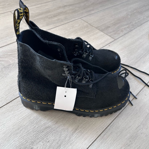 NWT Dr. Martens, 1460 Hairy Suede Lace Up Boots Unisex Men’s 9/Women’s 10 - Picture 6 of 8